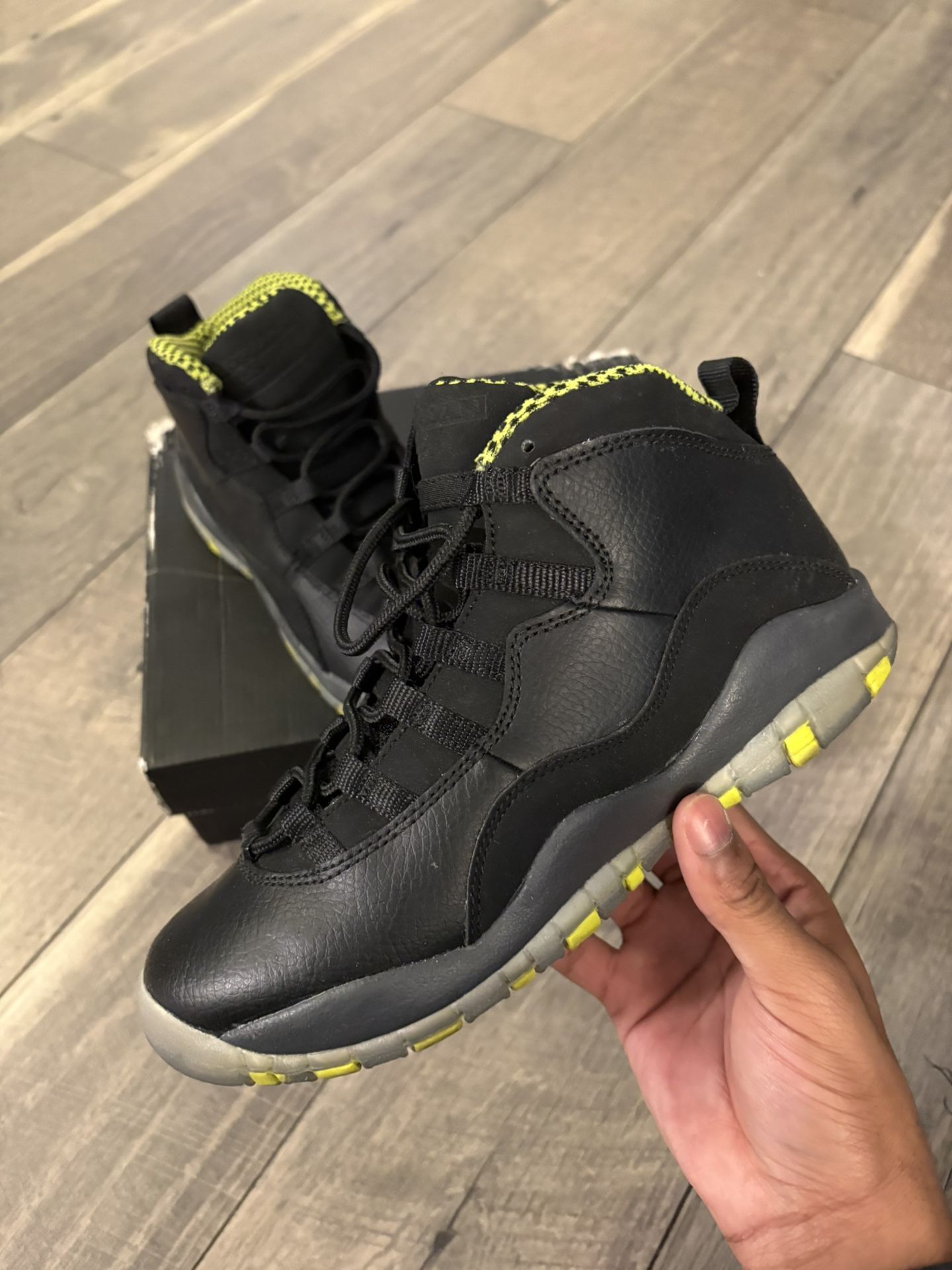 Retro Air Jordan 10 Venom Green