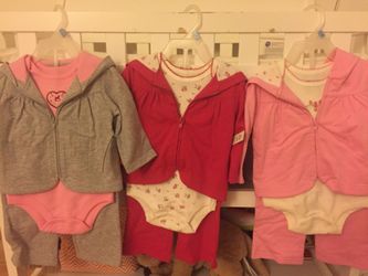 Baby Girl 3 pc Outfit- New