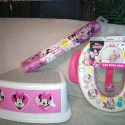 Potty Seat + Step Stool+ Bath Tub Mat
