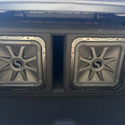 Kicker L7 & 1200 Watt Kicker Amp 