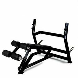 Weighted Rack With Declined Bench