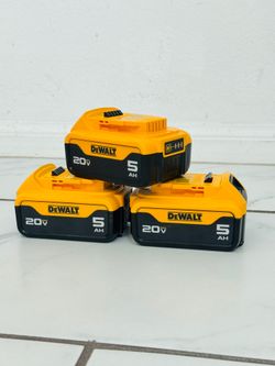 Dewalt 20v Max Lithium Ion 5Ah Battery (New)