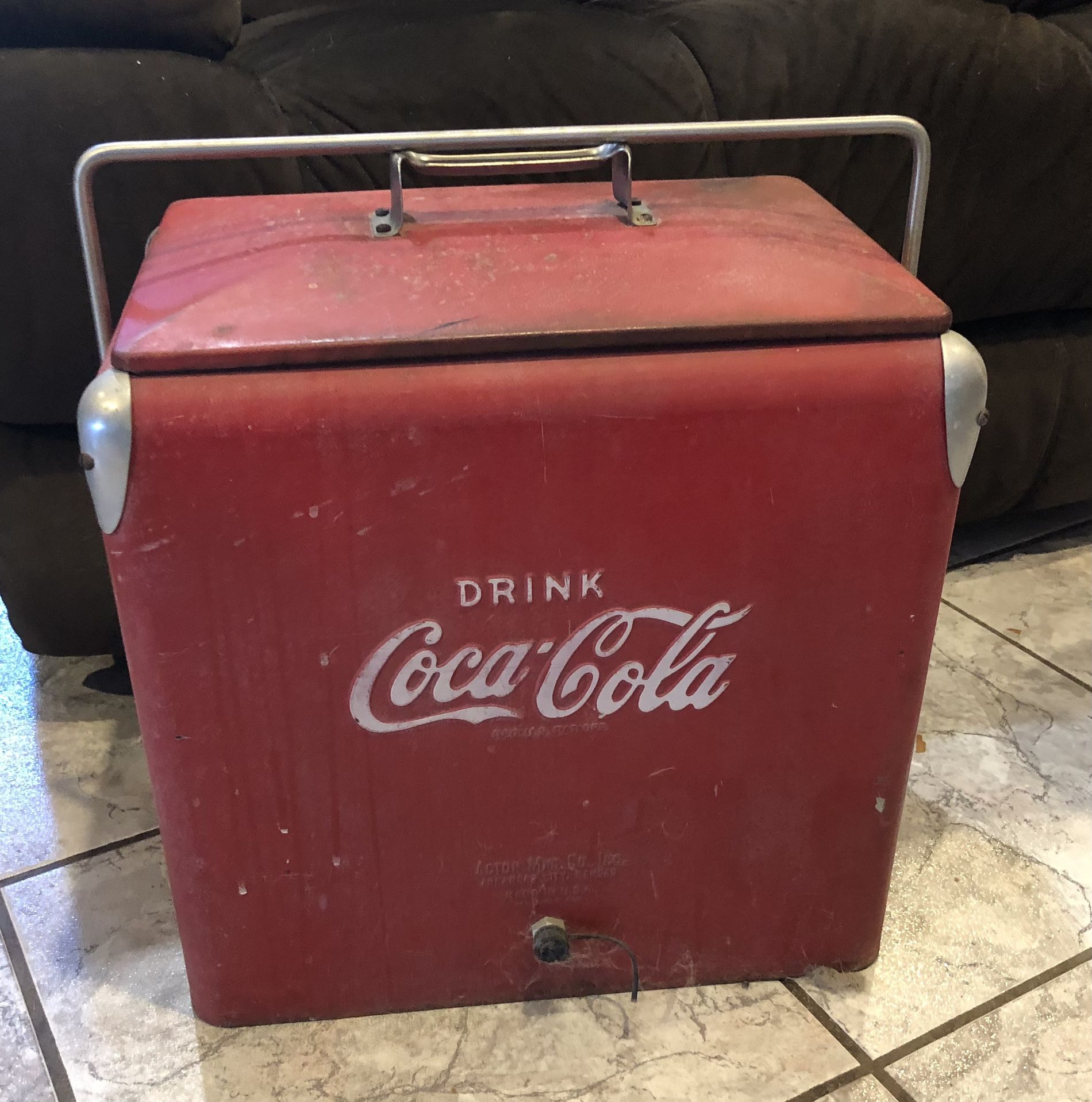 Vintage Cocoa-Cola ice chest- Reduced Price 