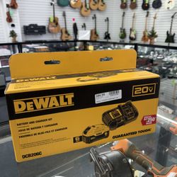 Dewalt DCB206C Charger + Battery (WMP015750) ⚡️