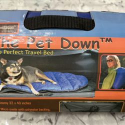Pet dog travel bed