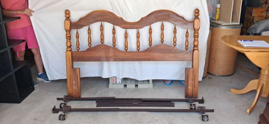 Queen Headboard and Rails