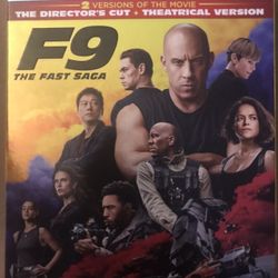 F9 The Fast Saga Blu-ray Dvd Digital Movie