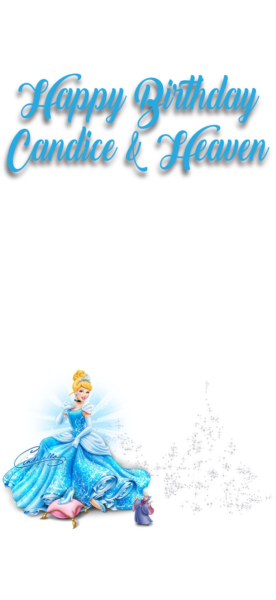Customized Snapchat Filters Cinderella & Loteria