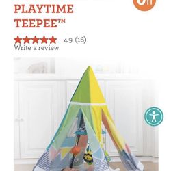 Playtime Teepee ( Like New)