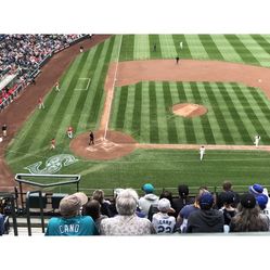 Toronto Blue Jays at Seattle Mariners Series - Section 325, Row 9, actual first row of this section