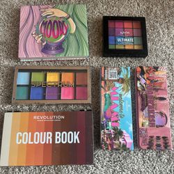 Various Eyeshadow Palettes