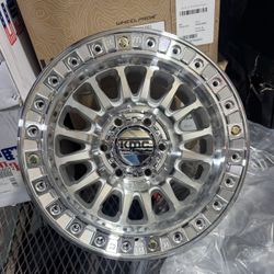 NEW 17” KMC BEADLOCK WHEELS FOR SILVERADO SIERRA GMC CHEVY TOYOTA TACOMA 