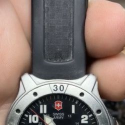 Swiss Army Centurion Big Date Watch Rare Find