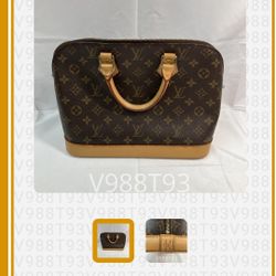 Authentic Louis Vuitton Alma MM