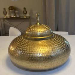 Gold Metal Decoration Vase