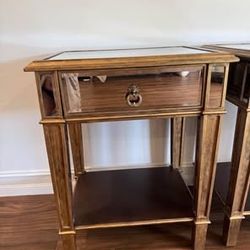 Pier 1 Night table Mirrored