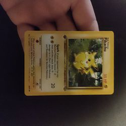 1st EDITION Stamped "PIKACHU"