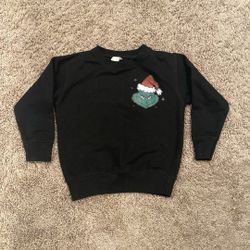 Dr Seuss Grinch Christmas Sweatshirt Child Size 4T