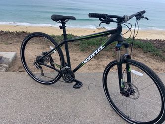 Haro Flightline 27 trail. 27 speed medium size lightweight aluminum frame with hydraulic disc brakes