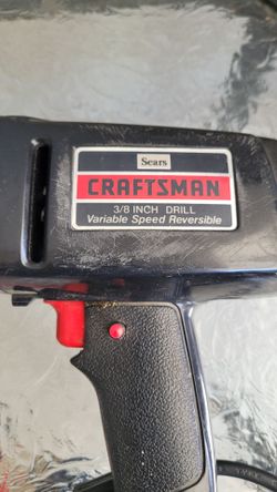 Sears craftsman 3/8 drill