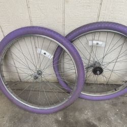 Beach Cruiser Bicycle Tires And Rims 