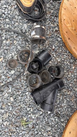 Abs plumbing pieces BUNDLE