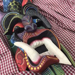 Authentic Imported Tiki Mask 