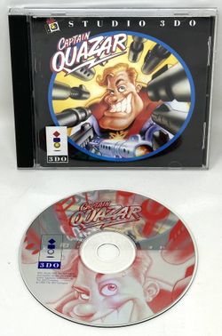 Captain Quazar (Panasonic 3DO, 1995) CIB Complete