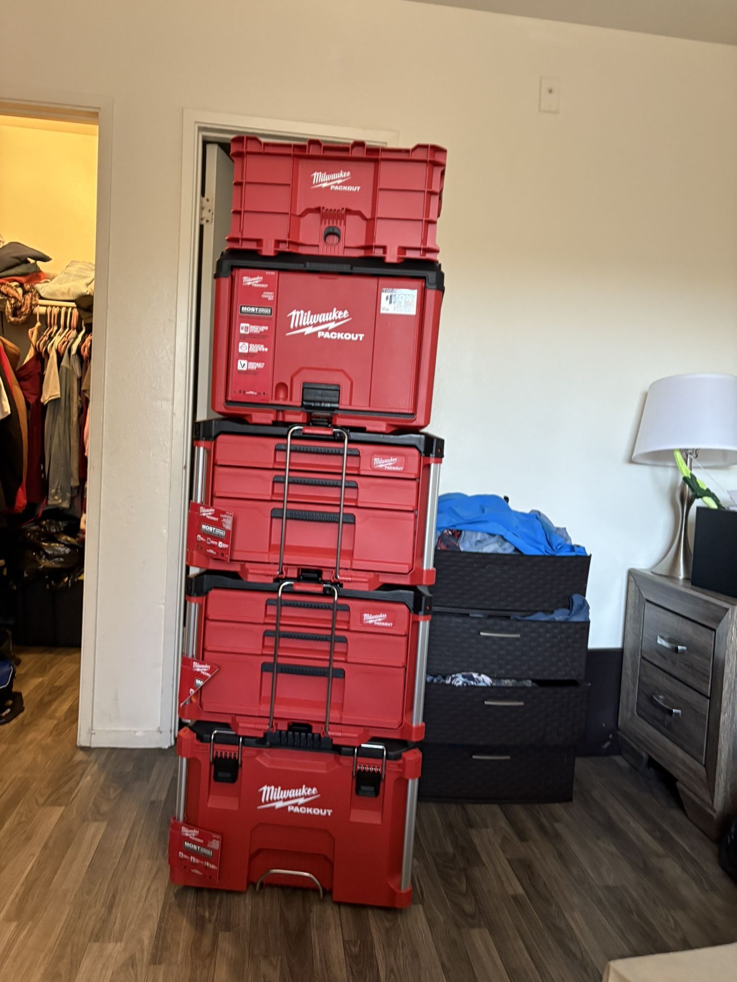 Milwawkee Packout Tool Box Set & Roller