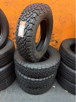 235/80R17 BF Goodrich Ko2 A/T High Tread Full Set of 4 Tires