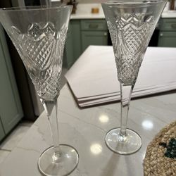 Waterford Crystal Champagne Flutes