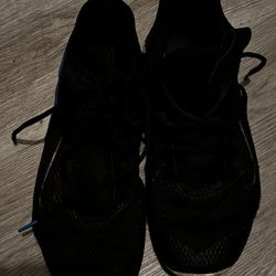 Old basketball shoes