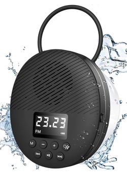 Shower  Speaker with Bluetooth, AGPTEK Waterproof