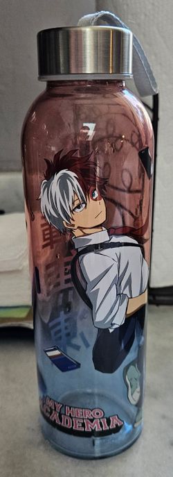 My Hero Academia Todoroki Glass Water Bottle