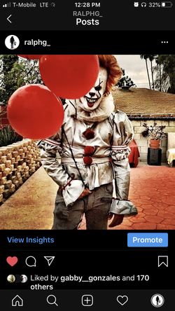 IT Movie - Halloween Mask/shirt $100 OBO