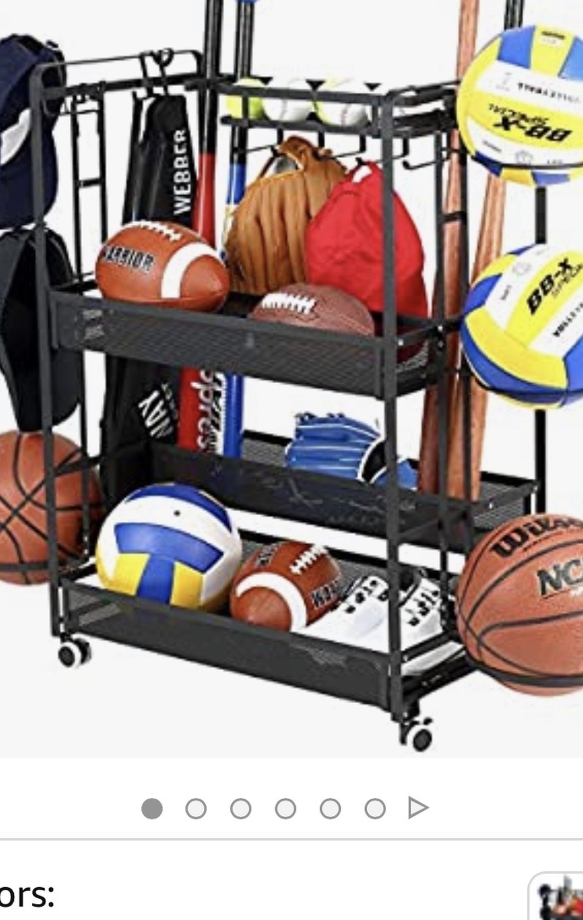 Garage Rack Storage Ball Jubao(NEW)