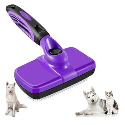 AINA Self-Cleaning Pet Grooming Brush