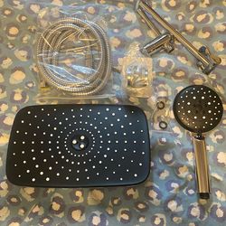 Veken Rain Shower Head With Handheld Hand
