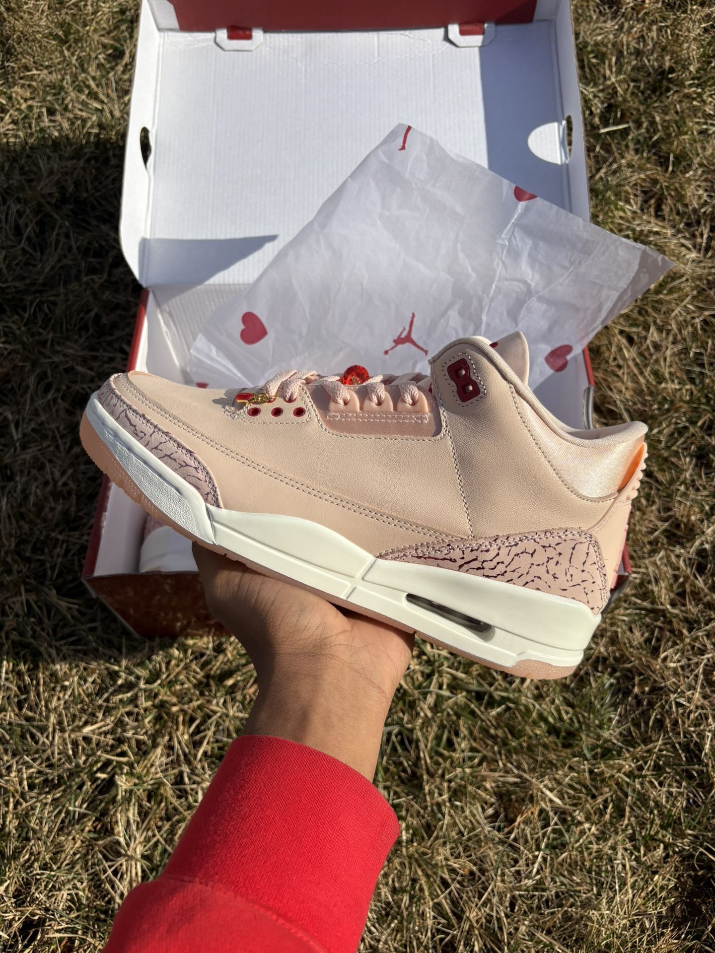 Jordan 3 Valentines Day