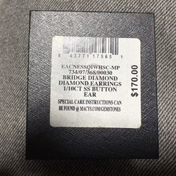 Macys Diamond Cluster Earrings  Bridge Diamond