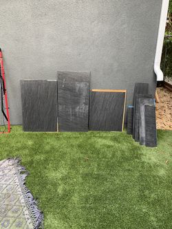 Leftover Black Vermont Leather Granite