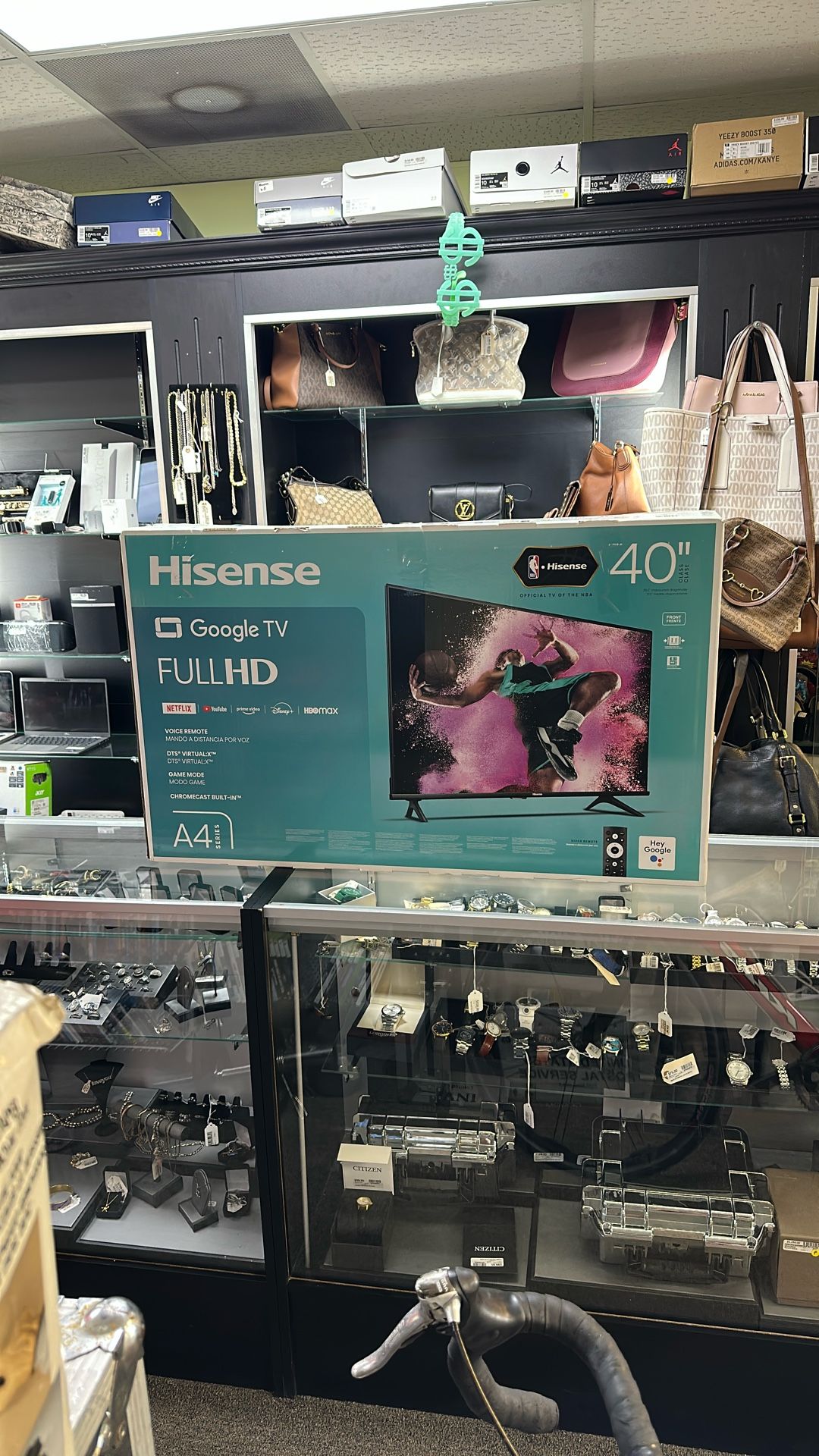 Hisense-40-inch Class A4 Series LED Full HD 1080P Smart Google TV