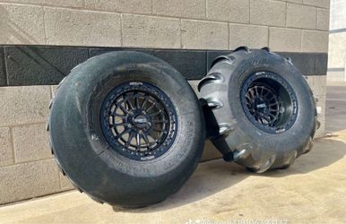 METAL FX WHEELS & Sandcraft Paddle Tires for  POLARIS KAWASAKI SPEED UTV SEGWAY CFMOTO 5 lug  SXS UTV  (We Finance)
