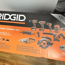 Ridgid Cordless 8 Tool Kit Set MSRP $800! SUPER STEAL ACT FAST 🏃‍♂️