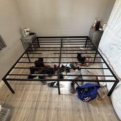King size bed frame