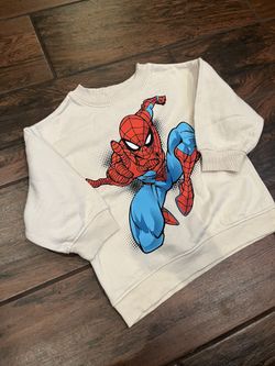 H&M Spider-Man Crewneck 3/4T