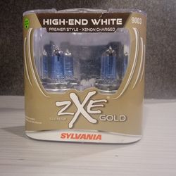 ZXE Gold XENON Charged Headlights - 9003