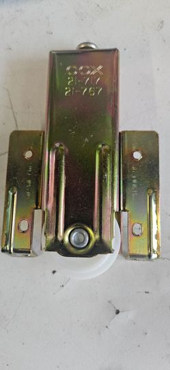 Sliding closet door rollers wheels hardware