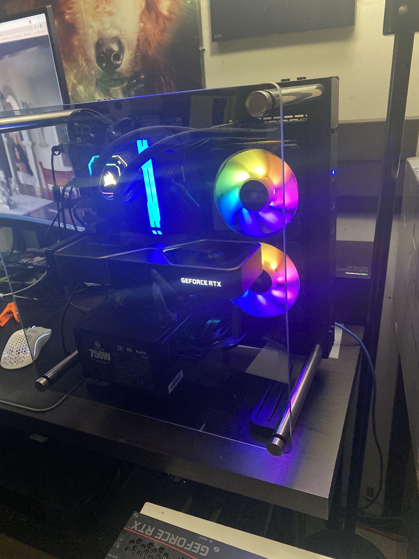 Open Frame Gaming PC | RTX 3070 | R5 5600x | 32gb Ram