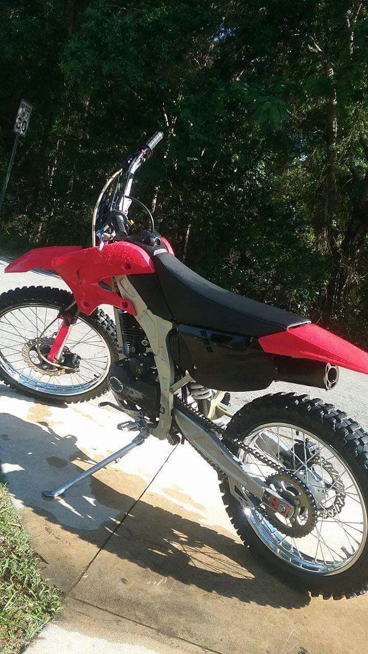 2008 wildfire 250cc dirt bike